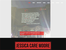 Tablet Screenshot of jessicacaremoore.com